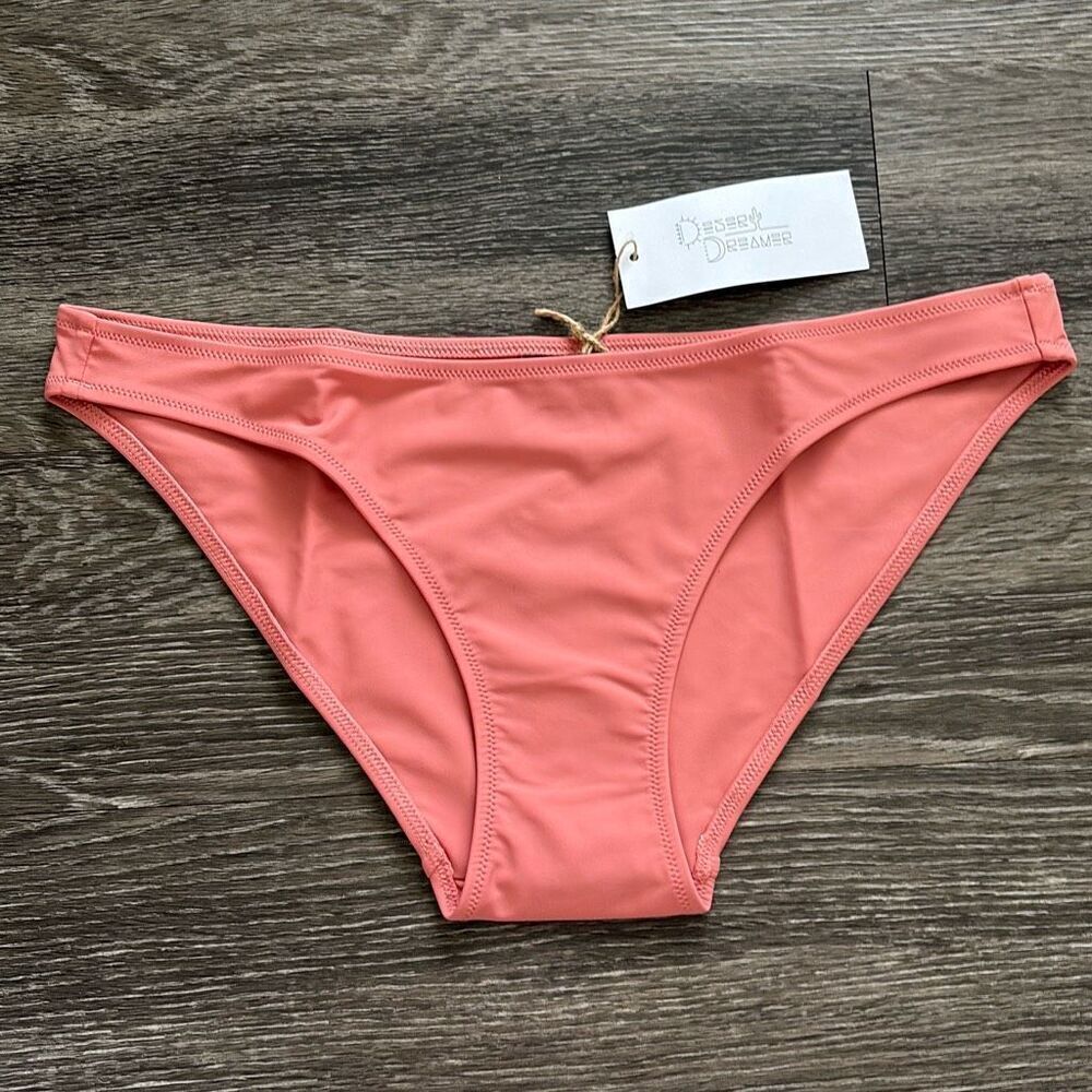 🐿️ NWT Urban Outfitters Desert Dreamer Coral Pink Bikini Bottoms XL